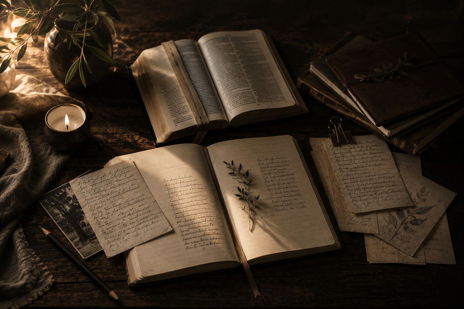 Atmospheric Prayer Habits Press visual